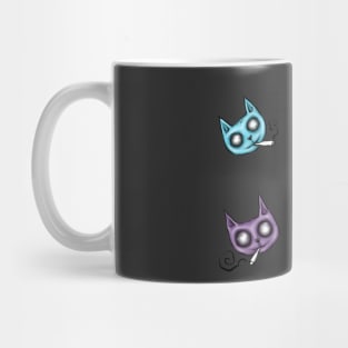 trippy kitties Mug